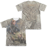The Hobbit Elves (Front & Back Print) Men's Regular Fit Poly Cotton Short-Sleeve T-Shirt
